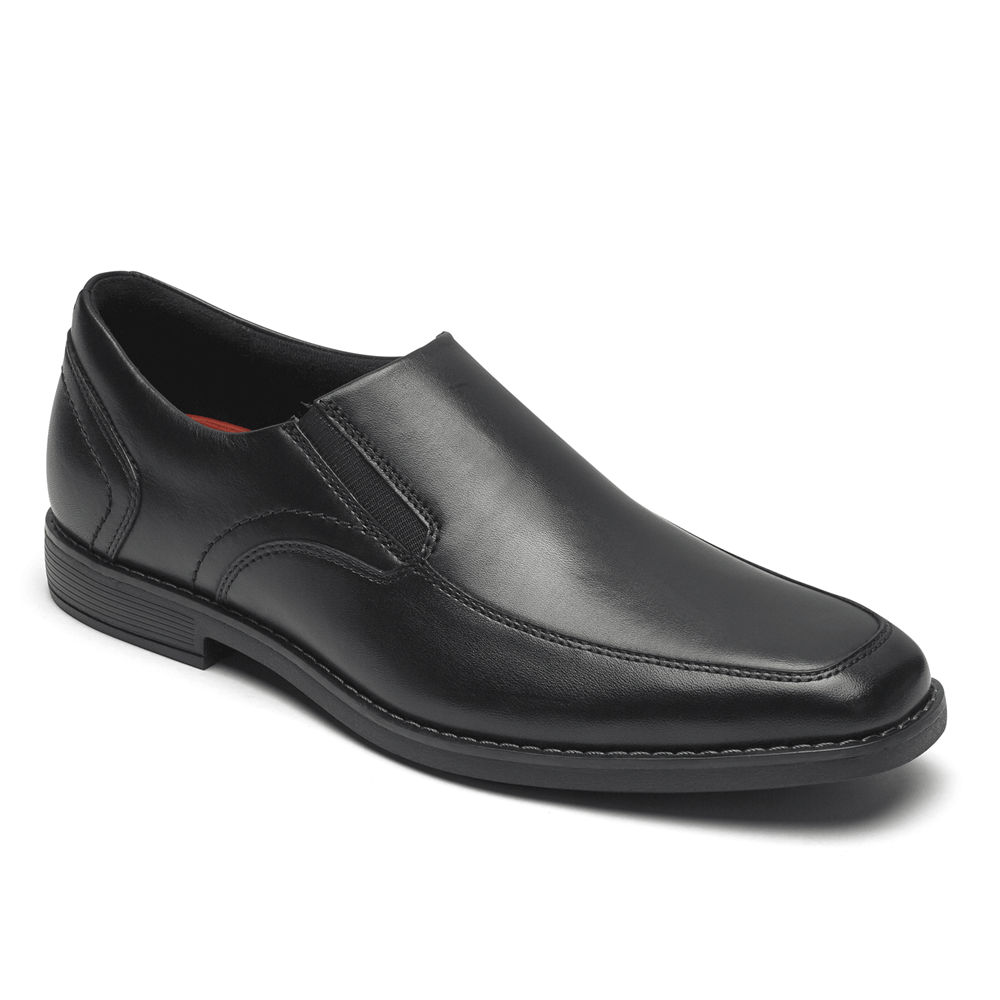 Rockport Singapore Mens Slip-On - Slayter Bike Shoe Black - WZ7069543